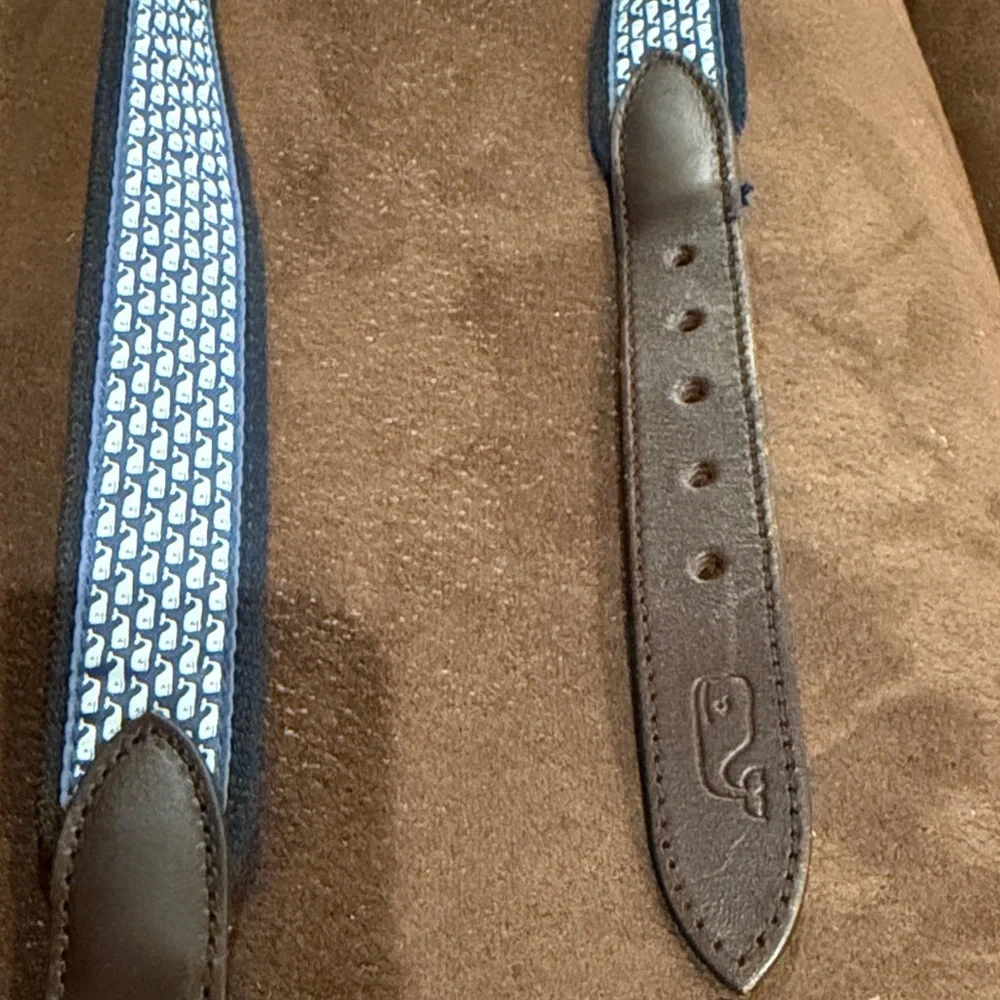 Boys' Classic Whale Canvas Club Belt
